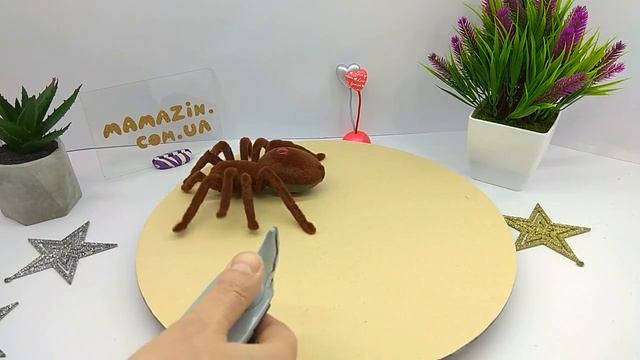 Паук на радиоуправлении.  Распаковка  💕 "Игрушка из ко