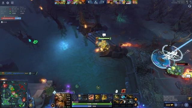 Путь в топ 100 - Из-за таких игр я люблю Доту. (11.100 ммр) смотреть онлайн