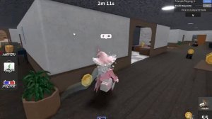 Играю в мм2! Могу проходить сквозь стены?!