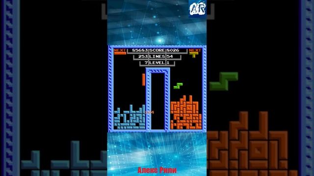 #shorts Tetris (Треня с компом) (Nes) #retrogaming #games смотреть онлайн