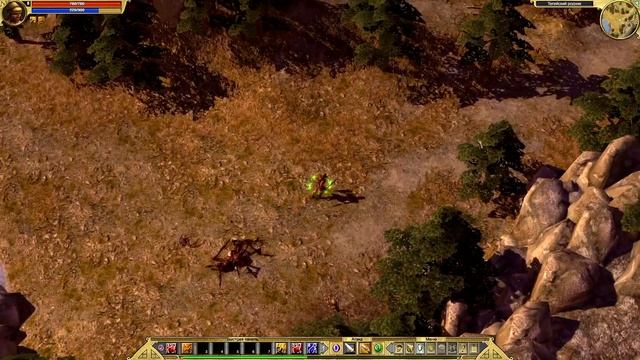 Гаруспик Лучник. Титан Квест прохождение без смертей . смотреть онлайн