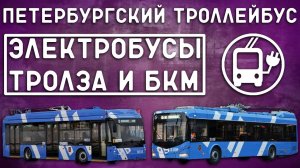 ЭЛЕКТРОБУСЫ Тролза И БКМ/ПЕТЕРБУРГСКИЙ ТРОЛЛЕЙБУС