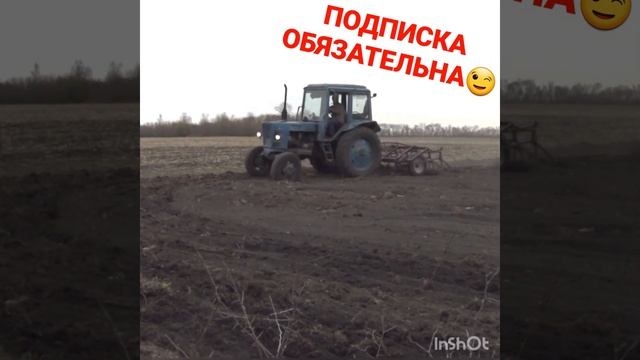 КУЛЬТИВАЦИЯ МТЗ-82😉 смотреть онлайн