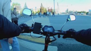 Вечерний самокат-тур: От спального района до центра Новосибирска на Kugoo Kirin M5 Pro