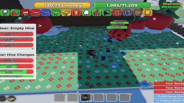 Noob vs Pro кто сделает больше меда в The Bees Kingdom!!! смотреть онлайн