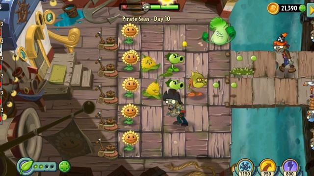 Растения против зомби 2/#11 пушка зомби и кокосовая пушк смотреть онлайн