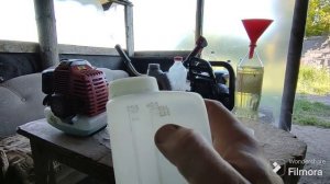 Правильная пропорция 2т масла и бензина для  бензо инс?