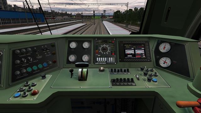 Запуск ЭП1М в RRS | Russian Railway Simulator смотреть онлайн