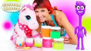 Маша Капуки Кануки и единорог готовят йогурты для Бьянки и Карла! Простой рецепт для детей