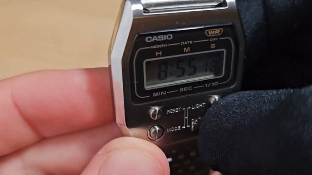 Casio A1100. Стальные, доступные, "винтажные" смотреть онлайн