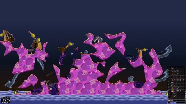 Worms Armageddon. Крутой бой Пердунка с Сидом! Лихая заруба! Perd смотреть онлайн