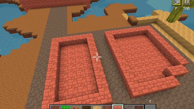 Построил дом в городе в Майнблок Крафт 3D смотреть онлайн