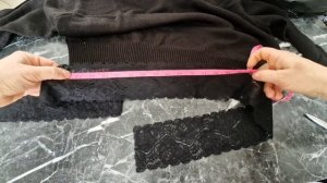 Как удлинить и украсить свитер? Легко и просто.