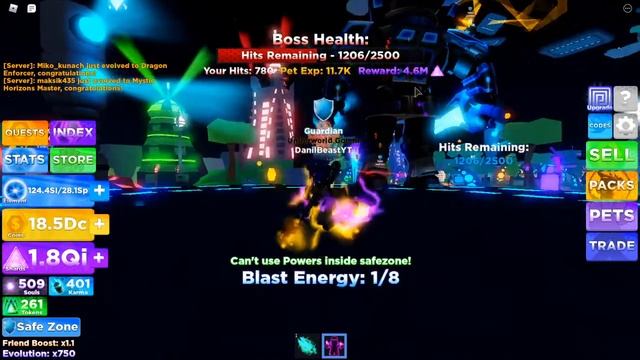 РАЗДАЧА ПЕТОВ В NINJA LEGENDS 2! Ninja Legends 2 ROBLOX. смотреть онлайн