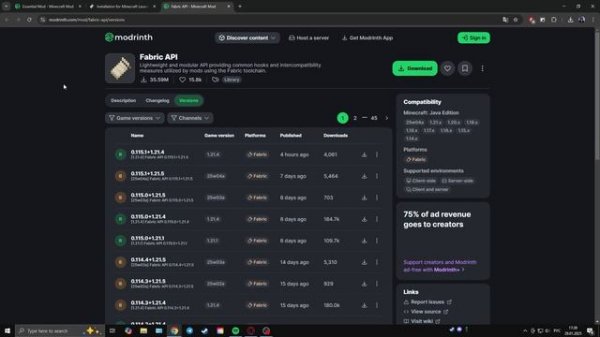 Как Скачать и Установить Essential Mod в Майнкрафт 1.21