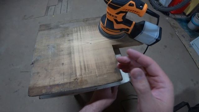 Эксцентриковая шлифмашина DEKO , часть 2 смотреть онлайн