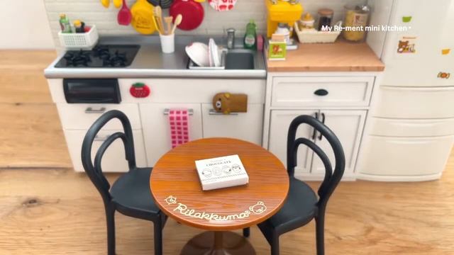 Dollhouse kitchen set ✨ASMR ✨Re-ment collection✨ смотреть онлайн