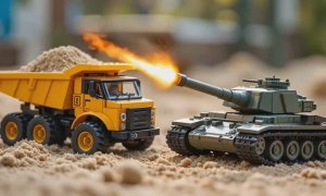 Песенка про солдатиков в песочнице