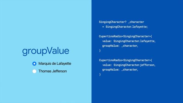 CupertinoRadio (Widget Of The Week)