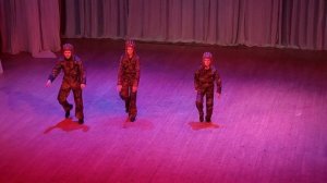 "Танкистская чечётка" (степ), ансамбль танца "Кудринка",