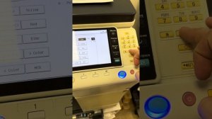 Konica Minolta C224 тест печати и счетчики