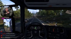 КАТАЮ ПО ОБНОВЛЁННОЙ КАРТЕ [СУРОВАЯ РОССИЯ 1.54] В ETS 2