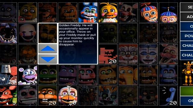 Ultimate custom night 50 анимароников в 1 игре (фнаф 7) 1 часть смотреть онлайн