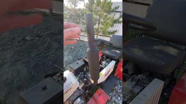 Агромаш мт-110, переделка глушителя(выхлопа) смотреть онлайн