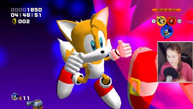 Прохождение Sonic Heroes #7 | ВЫСОКО В НЕБЕ смотреть онлайн