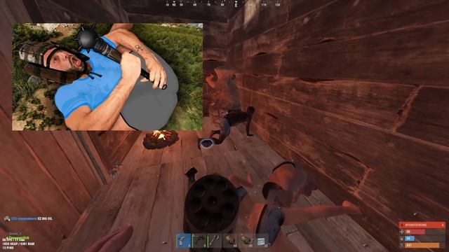 ONE DAY IN RUST | ЗАДИПАЛ целый КЛАН смотреть онлайн