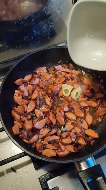 Паста с луком??? #shorts