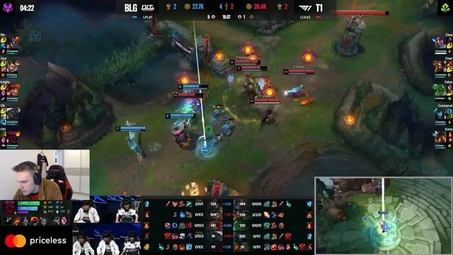 FAKER В СЕРИИ ГОДА ЗА ВЫХОД В ФИНАЛ MSI | T1 VS BLG | MSI 2024 смотреть онлайн