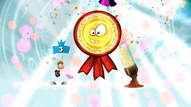 Опасно в джунглях - Rayman Origins: Злобное Плоскогорье, Плыви по течению. Часть 2 смотреть онлайн