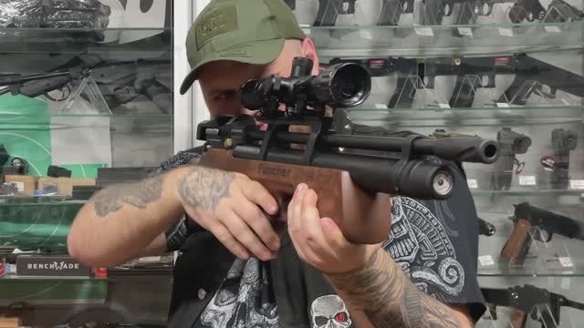 Пневматическая винтовка Kral Puncher Breaker W (орех, PCP, 3 Дж) 6.35 мм