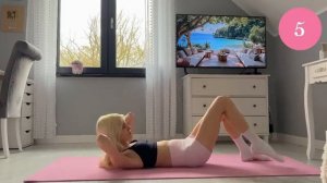 тренировка от Nikolas Pilates для плоского живота, и тонкой талии