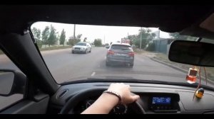 Покатушки на приоре 2 под музыку от первого лица!