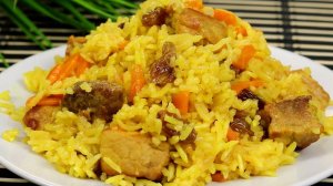 Домашний плов за 30 минут Секрет сочного мяса и рассыпчатого риса