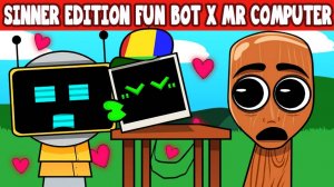 INCREDIBOX SPRUNKI 🤖 | SINNER: FUN BOT x MR. FUN! 💋💻 ВСЕ РЕАКЦИИ!