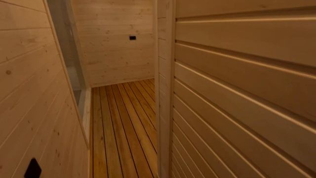 Баня 8 на 2,5 метра в которой есть все.