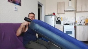 Как надуть матрас без насоса