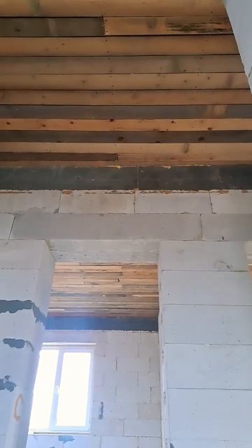 Армопояс в доме из газоблока. смотреть онлайн