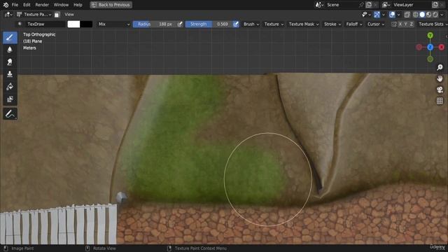 15. Texture Painting Game Environment using Rocks, Mud & Grass Textures смотреть онлайн
