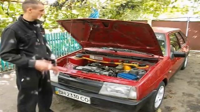ЭТО НЕ РЕАЛЬНО как валит ВАЗ 2109 на 8 клапанном двигател смотреть онлайн