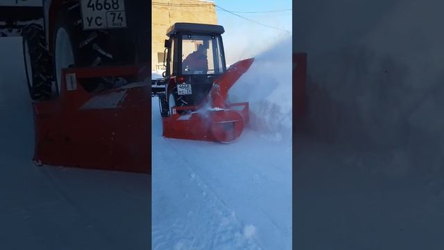 УРАЛЕЦ 254 и СНЕГОРОТОР