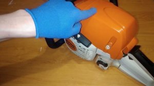Как завести бензопилу STIHL MS 231