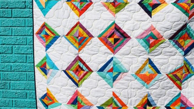 Лоскутные импровизации Кэт из Австралии: вдохновение без границ! 🧵 смотреть онлайн