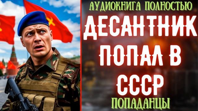 АУДИОКНИГА | ПОПАДАНЕЦ: ДЕСАНТНИК ПОПАЛ В СССР
