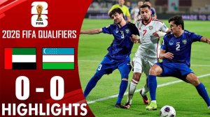 Узбекистан попал на Чемпионат мира! Ничья с ОАЭ на выезде!