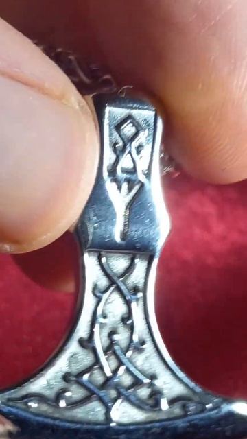 Секира Перуна,slovenian axe of perun,rune pattern,316l steel смотреть онлайн