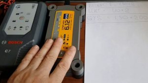 #ЗАРЯДНОЕ  УСТРОЙСТВО  GYS  6.12  +  BOSCH  C7  + КУЛОН 820 + БЕРЕЖОК